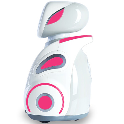 

Moassion Little Ink Early Learning Robot Child Intelligent Voice Accompaniment Remote Walking Video Surveillance Camera Artificial Intelligence Early Learning Machine Stories White Rose