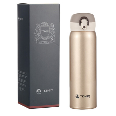 

TOMIC) Insulation Cup Male Stainless Steel Water Cup Male Stainless Steel Water Cup Two-piece Set (500ML + 350ML) 1BBS9048 (Wheat Ravens + Sunflower