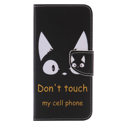 

Cat Ears Design PU Leather Flip Cover Wallet Card Holder Case for HUAWEI HONOR 5X