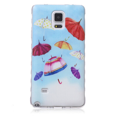 

umbrella Pattern Soft Thin TPU Rubber Silicone Gel Case Cover for SAMSUNG GALAXY Note 4