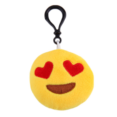 

New Small Facial Expression Multiple Emoticon Amusing Key Chain Toys Gift