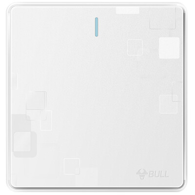 

Bull BULL switch socket G18 series open a doorbell ringtones switch button with fluorescent 86 type panel G18K115