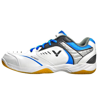 

WACKER Victor Victory badminton shoes SH-A501-F Men&39s&women&39s models Anti-skid breathable shoes 38 yards White Blue
