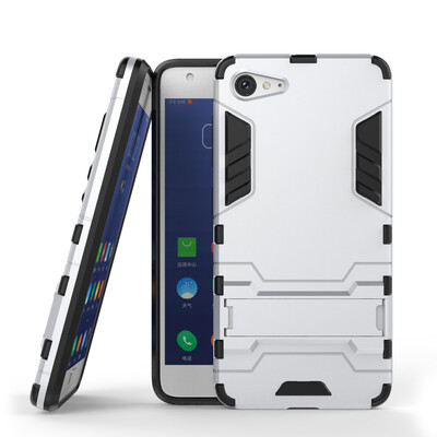 

MOONCASE Detachable 2 in 1 Hybrid Armor Case Dual-Layer Shockproof Case Cover with Built-in Kickstand for Lenovo ZUK Z2