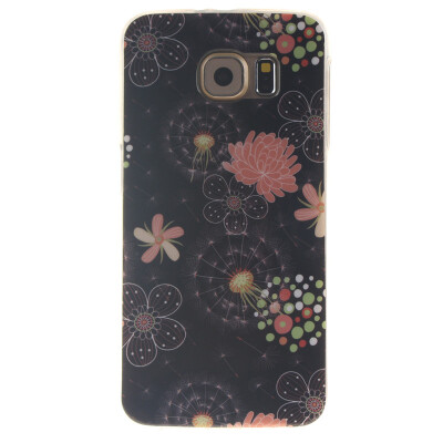 

Colorful flowers Pattern Soft Thin TPU Rubber Silicone Gel Case Cover for SAMSUNG GALAXY S6 G920