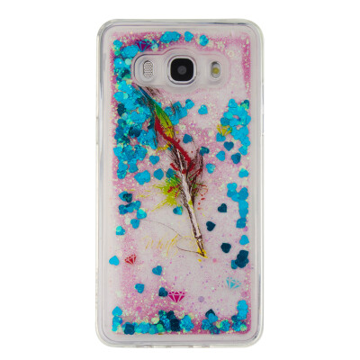 

Dynamic Quicksand Glitter Liquid Soft TPU Case Cover For SAMSUNG J510J5 2016