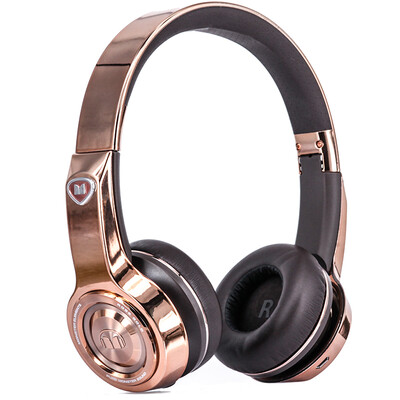 

Monster Element Element Headset Wireless Bluetooth Headset Touch Button Fashion Earphone Earphone Sound Sound Music Headset Rose Gold
