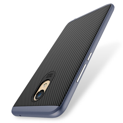 

KOOLIFE bumblebee charm Blue Note5 mobile phone case silicone shatter-resistant soft shell full package for Meizu charm blue note5 mobile phone dark gray