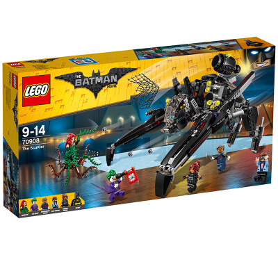 

Lego Batman Movie Series 9 лет до 14 лет Scuttler летучая быстроногий мехов 70908 Детские игрушки блоков Lego (в то время как запасы последней)