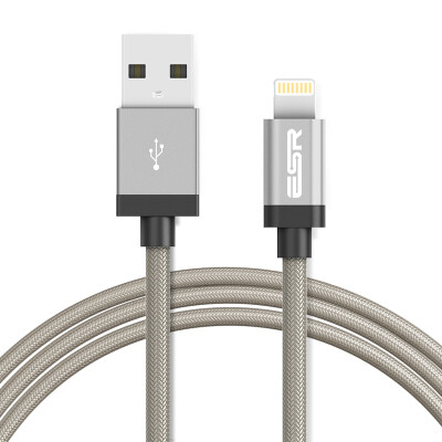 

Billion colors (ESR) Apple MFI line certification data Lightning charging cable suitable for SE / iPad Air / Pro main m