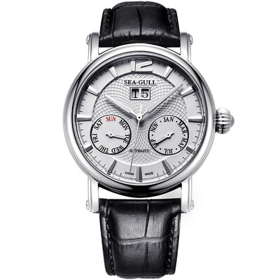 

SEAGULL Mens Multi-Function Analogue Quartz Watch Type 1Blue Hands