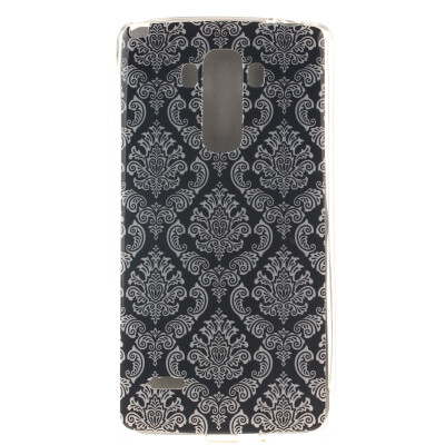 

Totem flowers Pattern Soft Thin TPU Rubber Silicone Gel Case Cover for LG G4 StylusLS770