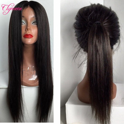 

long silky straight glueless silk top full lace wigs with natural hairline human hair full lace wig virgin hair Brazilian wigs