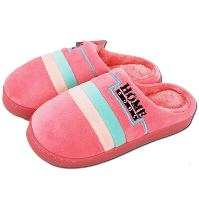 

Dr HOMEBOOS JBS-MT003 Winter Warm Cotton Slippers Colorblock Cotton Drag Grey Mens 42-43 Code