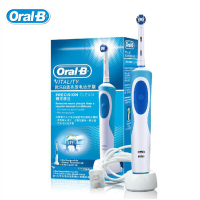 

D12013 Oral B Электрическая Зубная Щетка Vitality Точность Чистота Зубная Щетка для Взрослых Аккумуляторная Импортированы из Немец