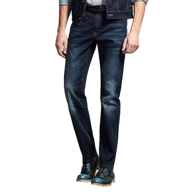 

Pierre cardin (pierre cardin) 203681-0808 Осенний и зимний мужской эластичный комфорт случайный прямолинейный модный котик для ношения белых ковбойских брюк синий 30 ярдов