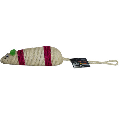 

Mimi buy AIMIGOU cat supplies cat toys natural sisal cute mouse type sisal toys