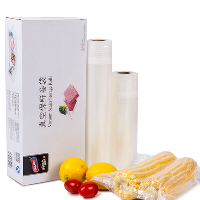 

Jingdong Supermarket TAILI Vacuum Packaging Machine Fresh-keeping Bag Food Grade PE Textured Vacuum Compression Bag Small Size 1 Package 20cm 610cm