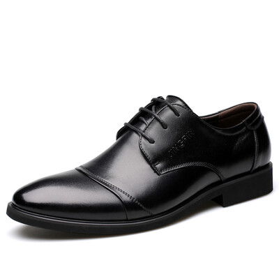 

Yicki EGCHI Dress shoes men&39s business casual fashion wear-resistant shoes 9614 black 42