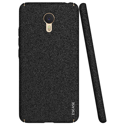 

ESCASE charm blue note3 mobile phone case Meizu phone case all-inclusive scrub paint hard shell 5.5 inches gentleman black