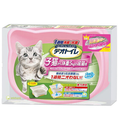 

Япония импортировала Писк Zi (Гейнс) люкс двойной ящик для мусора / кошка туалет полностью закрытая