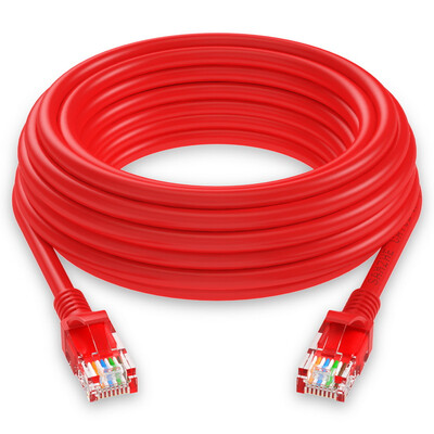 

Shanze (SAMZHE) высокоскоростная ультра-пятая CAT5e класса кабельная сеть 100 Гигабитный сетевой кабель компьютерная перемычка супер-класс 5 класс продуктов красный 8 метров WXH-080C