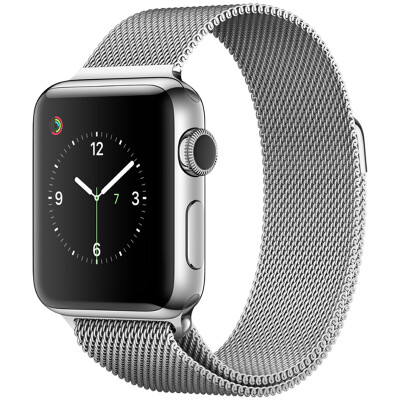 

Apple Watch Series 2 Smart Watch (38mm stainless steel case Milani watch GPS 50 meters waterproof Bluetooth MNP62CH / A