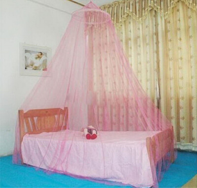 

Elegant Round Lace Insect Bed Canopy Netting Curtain Dome Mosquito Net