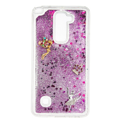 

Dynamic Quicksand Glitter Liquid Soft TPU Case Cover For LG LS775