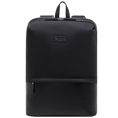 

Samsonite / Samsonite плечо сумка минималистский 14 дюймов бизнес-ноутбук сумка кожа коровы мода мужской черный рюкзак BO8 * 09001