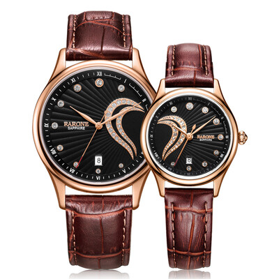 

Renault (Rarone) ДА серия смотреть черную поверхность Ши Ин пару часов выросла гвоздь ремень 83817895907