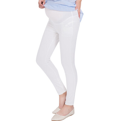 

Pregnant Women Pregnant Women &39s Leggings Pregnant Women&39 s Pants Trousers Pencil Pants Maternity M403 White