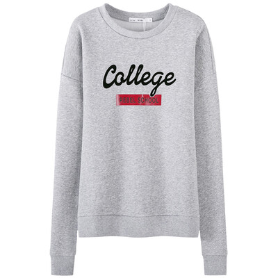 

Semir Women&39s Round Collar Head Printed Flocking Straight Long Sleeve T-Shirt Korean Tide 12416160003 Medium Flower Gray M