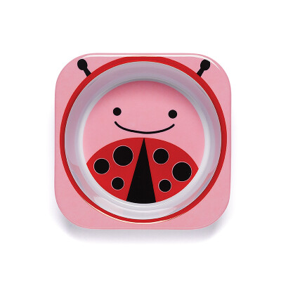 

SKIP HOP cute zoo imitation porcelain drop children's meal bowl single install - owl 6 months or more