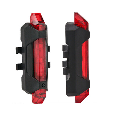 

MyMei Bicycle Cycling Bike Rear Light Mountain Led USB Rechargeablebicycle tail lightCycling Safety warning Bicycle Rear Lamp li
