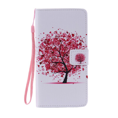 

Flower Design PU Leather Flip Cover Wallet Card Holder Case for SAMSUNG A9