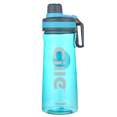 

Xi Le plastic cup 800ml outdoor sports PC draw cup -1610 blue