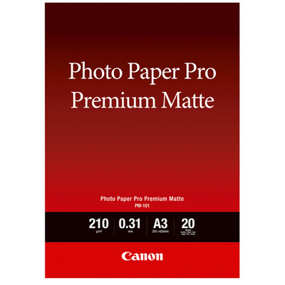 

Canon PM-101 A3 20 Professional dull photo paper