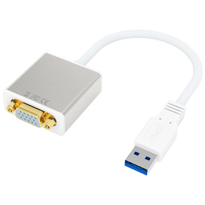 

BIAZE USB3.0 VGA конвертер видео женщина внешние графические передач голова ноутбук / настольные USB-совместимый проектор алюминий USB2.0 ZH1-