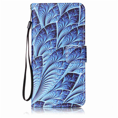 

Blue Dazzle Design PU Leather Flip Cover Wallet Card Holder Case for ASUS Zenfone 3ZS570KL