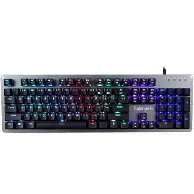 

Talentech ReaperRGB RGB верно механическая клавиатура 104 клавиши с запрограммированной пользовательским цветом
