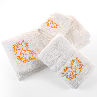 

The Bamboo kam crazy soft bamboo 3 Piece Towel Set1 Bath Towel 1 Hand Towel 1 Face TowelCreamwhitegreypinkNavy