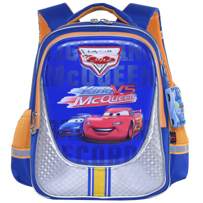 

Disney (Cars Disney) Cars Story Children's bags light cartoon backpack second grade primary school student bag RB0077B color blue