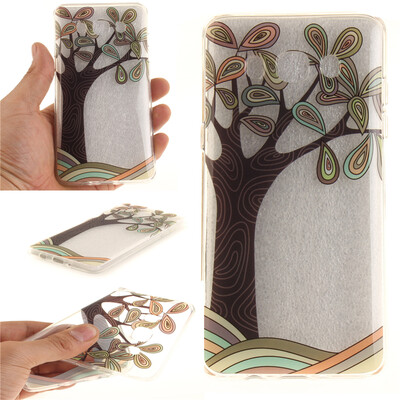 

Hand painted trees Pattern Soft Thin TPU Rubber Silicone Gel Case Cover for Samsung Galaxy J5 2016J510