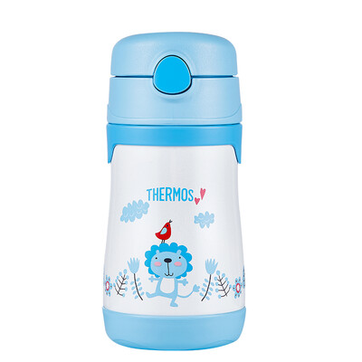 

Энтузиаст THERMOS Детский термос Sippy Cup Детский обучающий кубок Детский тренировочный кубок Детский портативный Утечка из нержавеющей стали Чашка BS5353L BL