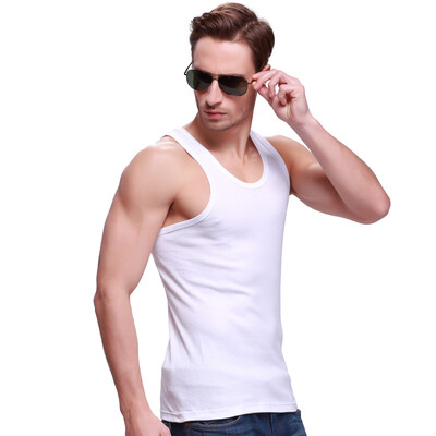 

Jingdong Supermarket Snow flying mens vest cotton solid color fashion thread vest mens bottoming shirt sweatshirt XXQMBX0514 hemp gray 17590 L