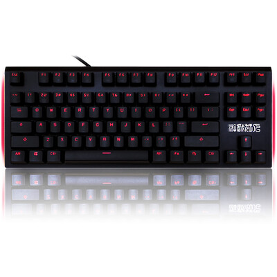 

Игра Madman (GAME MADMAN) G87 Вишневый чай оси механические клавиатуры вала минимализма версии