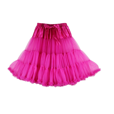 

B&N Woman 63cm One Layer Long Petticoat Tulle Pettiskirt Tutu Skirt Rockabilly