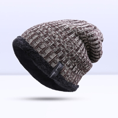 

WISHCLUB Fashion Winter Hat For Men Skullies Beanies Acrylic Cap