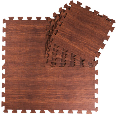 

Matte Meitoku crawling pad wood grain series baby baby climbing mat living room bedroom floor stitching non-slip mat PE foam mat 30 * 30cm 9 pieces brown